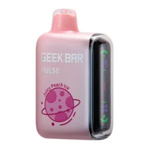 Juicy Peach Ice Geek Bar Pulse 15000 Puffs