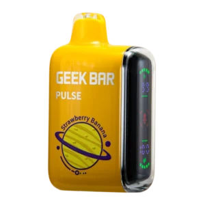 Strawberry Banana Geek Bar Pulse 15000 Puffs