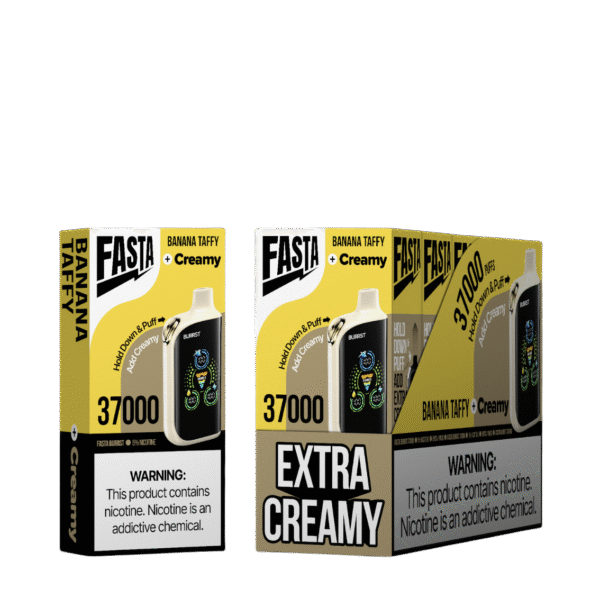 FASTA V2 Banana Taffy 37000 puffs