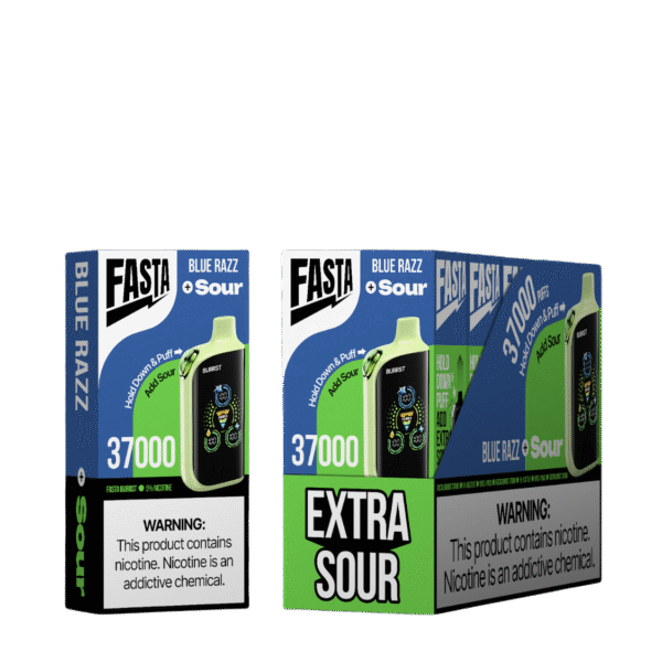 FASTA V2 Blue Razz 37000 puffs