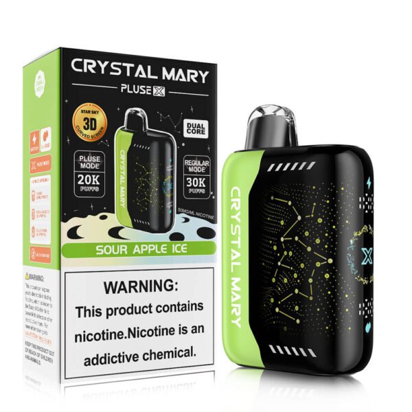 crystal mary sour apple ice