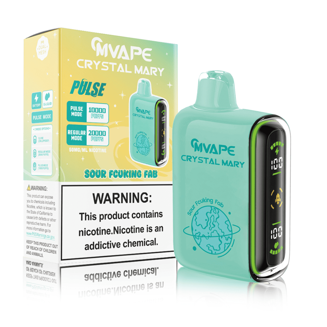CRYSTAL MARY PULSE SOUR FCUKING FAB