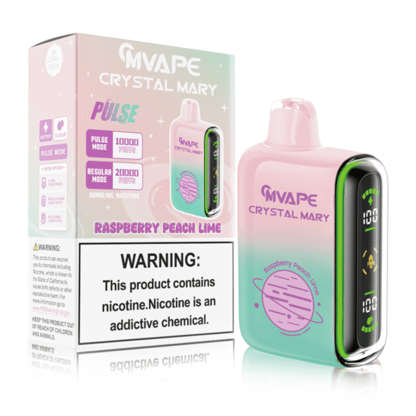CRYSTAL MARY PULSE RASPBERRY PEACH LIME