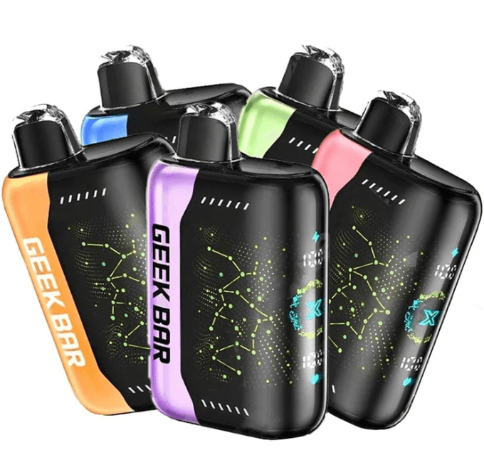 Geek Bar Pulse X Blue Razz disposable vape features