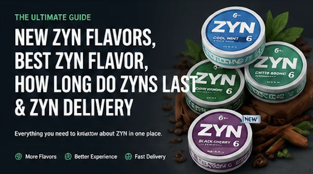 Person trying new ZYN nicotine pouches including Black Cherry and Cool Mint